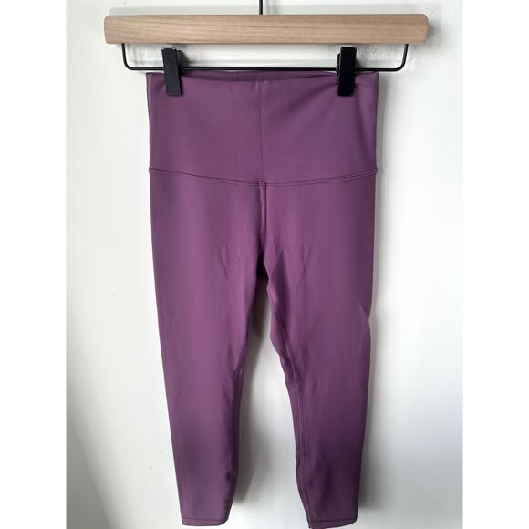 Lululemon Wunder Train High-Rise Tight 25" Size 4 Purple - Picture 5 of 9
